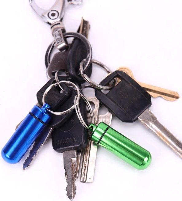 Actual product image MU Classic Medication dispenser key fob
