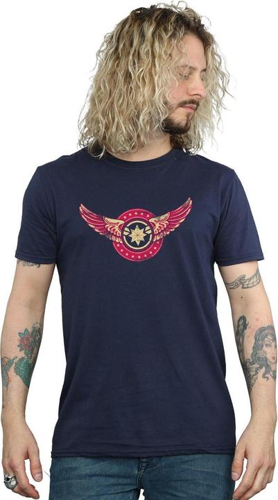 Actual product image Mens Captain Wings Patch T-Shirt (3XL)