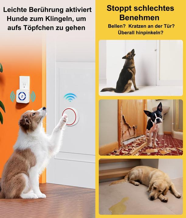 Produktbild ChunHee Katzen- und Hundeklingel (Kabellos)