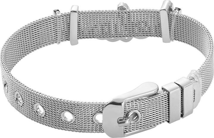 Produktbild Heideman Mesh Armband Believe poliert (100% Edelstahl)