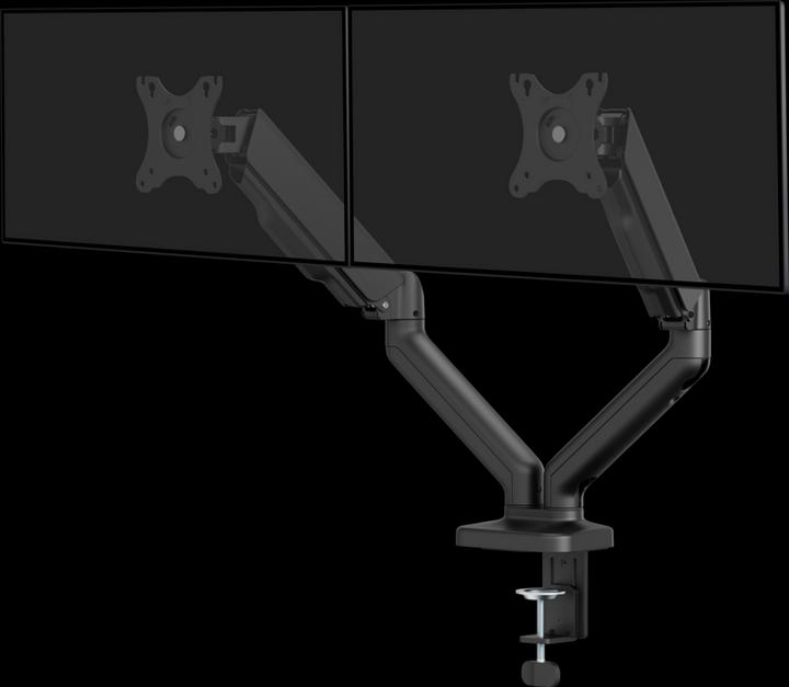 Bluebuilt Braccio del monitor a molla meccanica per 2 monitor (BBMAG2M) (32")