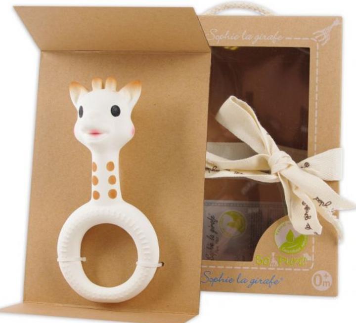 Actual product image Vulli Sophie la girafe teething ring
