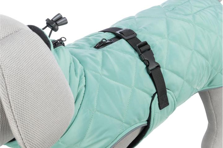 Image du produit Trixie Manteau CityStyle Oslo, recyclé, S, 40 cm, Jade (S, Manteau pour chien)