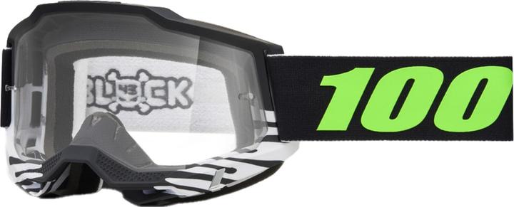 Produktbild 100% Accuri 2 UTV Goggle KB43 - Mirror Green (Schwarz, Photochromic)
