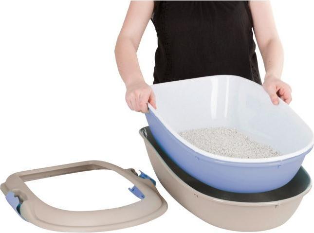 Productafbeelding Kerbl FURBA kattenbak met reinigingszeef (Kattenbak open)