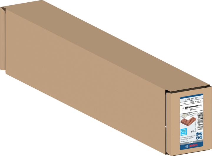 Produktbild Bosch Professional Zubehör PRO SDS max-4C Flachmeissel-Set, 25 x 280 mm (25 mm)