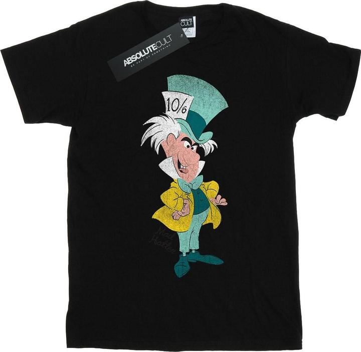 Produktbild Disney Jungen Alice im Wunderland Mad Hatter Klassisches TShirt (140, 146)