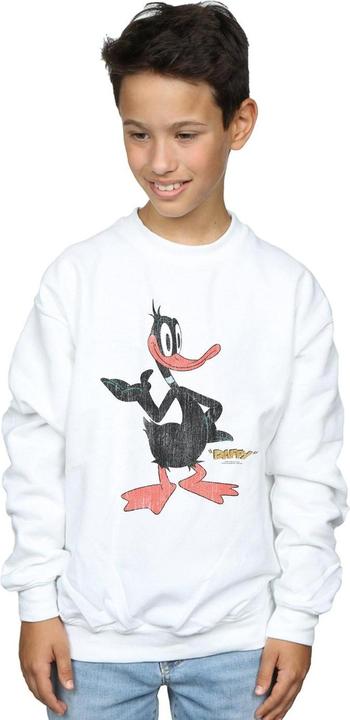 Produktbild Looney Tunes Daffy Duck Distressed Sweatshirt Jungen (116)
