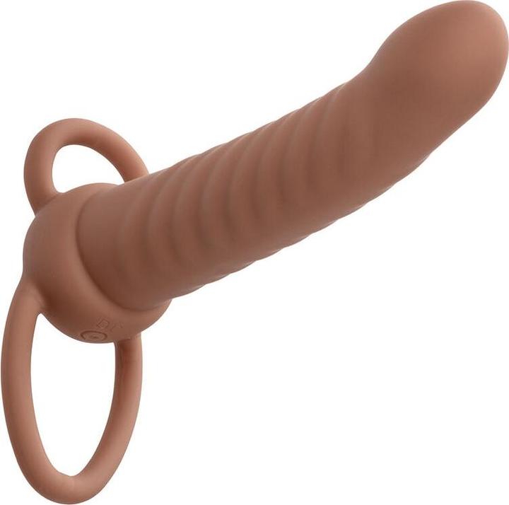 Immagine prodotto CalExotics Penetratore Doppio A Coste Maxx 10 Vibrazioni Marrone