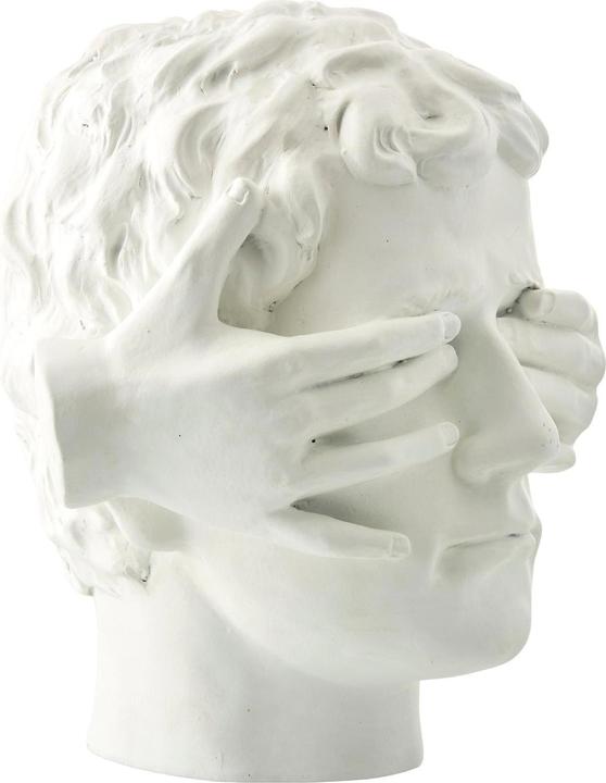 Produktbild Lene Bjerre Aufsteller Kopf Serafina 26 x 24 x 30 cm, Weiss (30 x 30 x 35 cm)