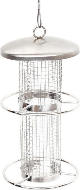 Image du produit Mendler Mangeoire à oiseaux HWC-G90, Mangeoire à oiseaux, acier inoxydable 27cm