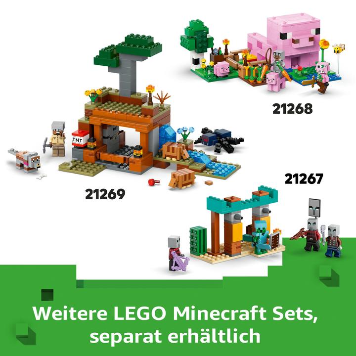 Produktbild LEGO Das Lava-Duell im Nether (21266, LEGO Minecraft)