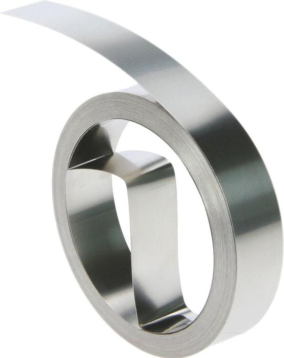 Dymo Metall-Prägeband (1.20 cm, Silber)
