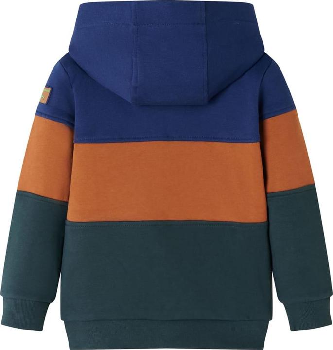 Immagine prodotto VidaXL Maglia con cappuccio per bambini con zip 116,Materiale (116)