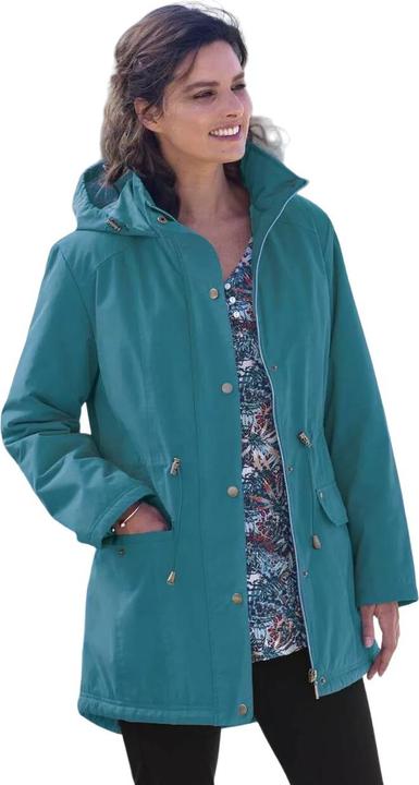 Actual product image Atlas For Women Womens/Ladies Water Repellent Quilted Parka (48 D)