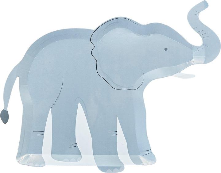 Immagine prodotto Ginger Ray Piatto - Elefante (8 pz.)