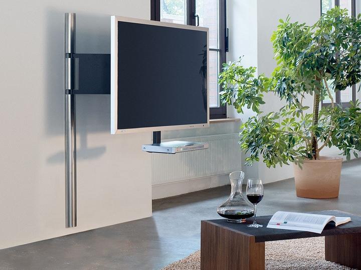 Image du produit Wissmann Raumobjekte Support mural avec rail, -85", max Vesa 600 (Mur, 85")