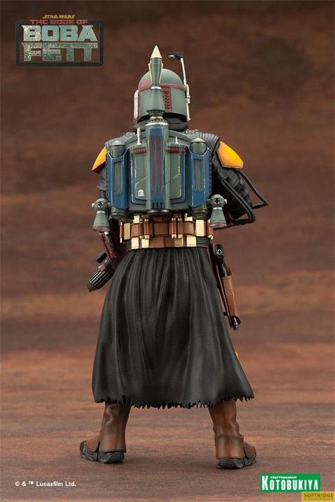 Actual product image Kotobukiya Star Wars: The Book of Boba Fett ARTFX+ Statue 1/10 Boba Fett 18 cm