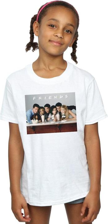 Immagine prodotto Friends Group Photo Milkshakes Maglietta Ragazze (140, 146)