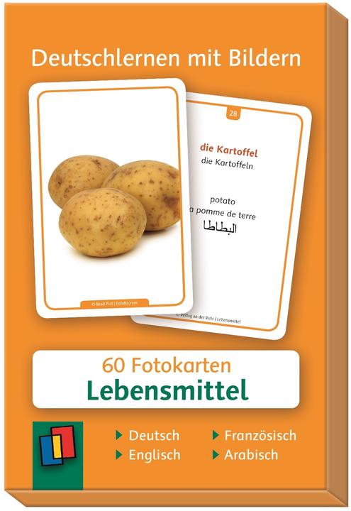 Produktbild Deutschlernen mit Bildern. Lebensmittel (Deutsch, Französisch, Englisch, Redaktionsteam Verlag An Der Ruhr, 2016)