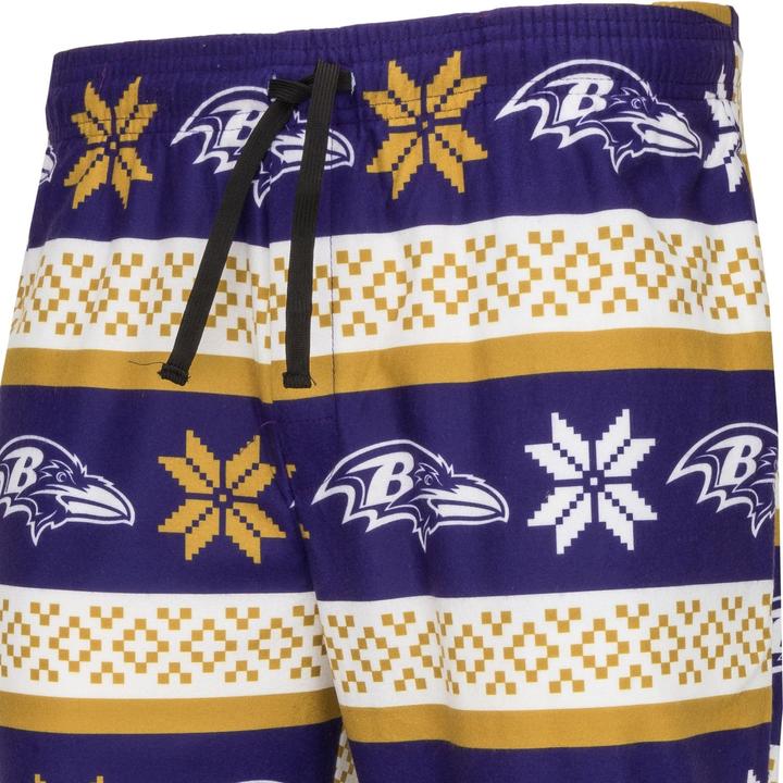 Produktbild Foco NFL Winter XMAS Pyjama Schlafanzug Baltimore Ravens - M (M)