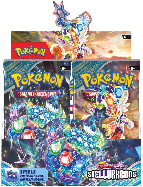 Immagine prodotto Pokémon Stellar Crown (Tedesco, Display del booster)