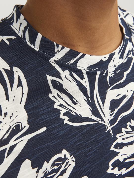 Actual product image Jack & Jones Jorlafayette Aop Tee Ss Crew Neck Mni (128)