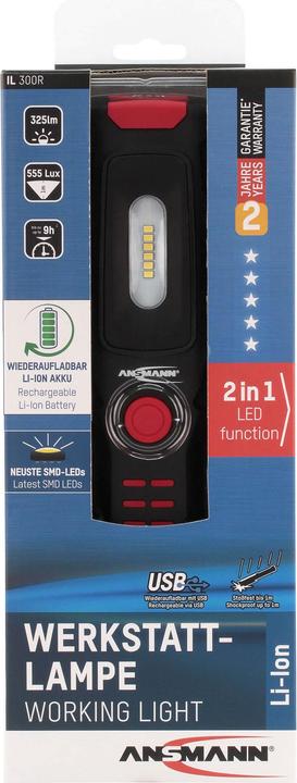 Actual product image Ansmann Il300r (555 lm)