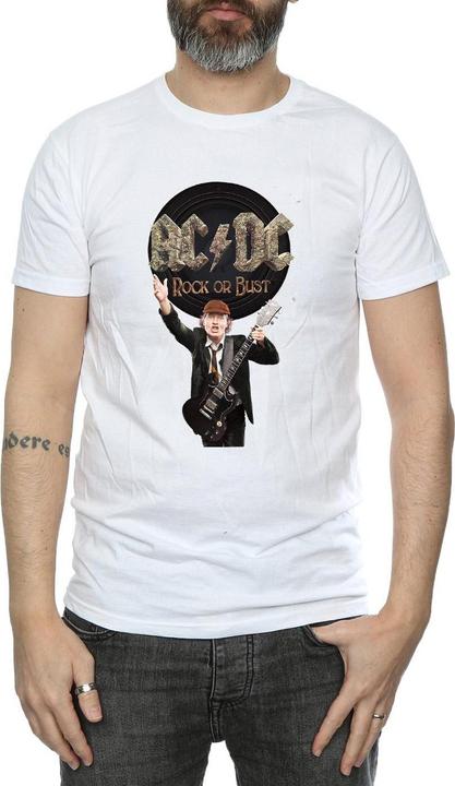 Immagine prodotto AC/DC Rock Or Bust Maglietta Angus Young Uomo (M)