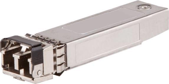 Actual product image HPE E Aruba Transceiver SFP, LC, FX MMF, Revision D, replaces J9054C