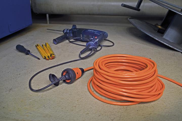 Produktbild Brennenstuhl Verlängerungskabel IP44 25m orange H07BQ-F 3G1,5 (25 m, CEE 7/3)