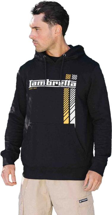 Actual product image Lambretta Mens SS25 Racing Stripe Hoodie (L)