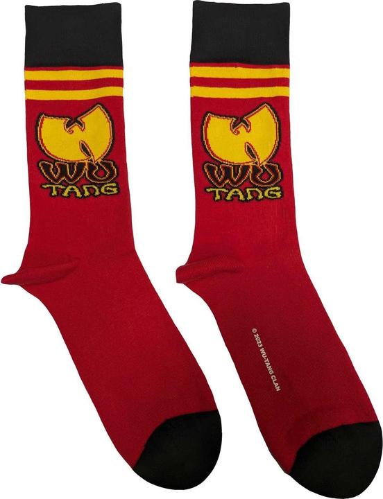 Image du produit Wu Tang Clan Chaussettes rayées unisexes pour adultes (40.5 - 45.5)
