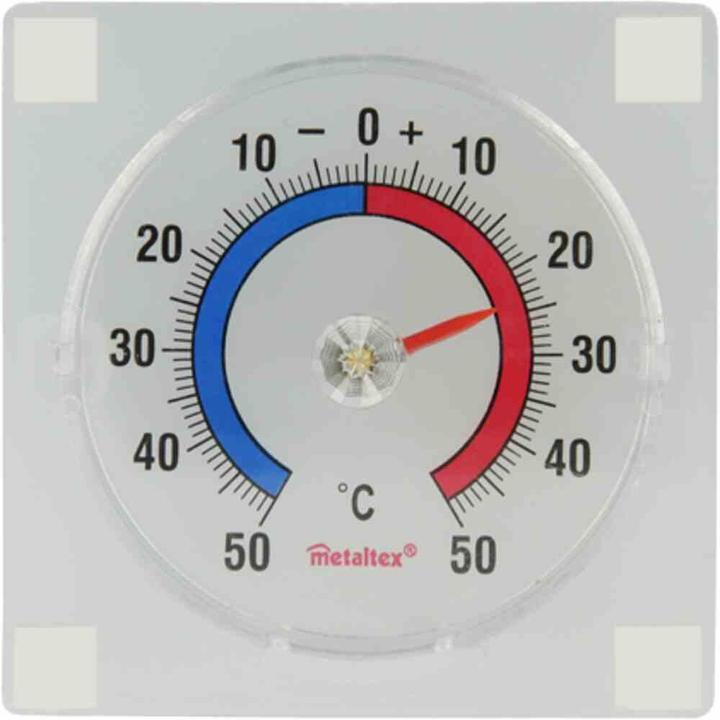 Actual product image Metaltex Window thermometer