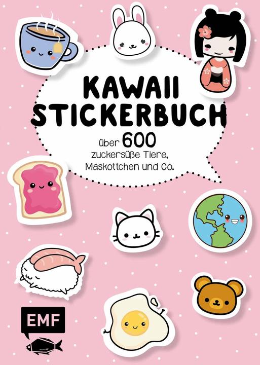 Immagine prodotto Libro di adesivi Kawaii - Volume 1