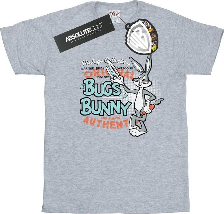 Immagine prodotto Looney Tunes Maglietta Ampia Bugs Bunny Vintage Donna (L)