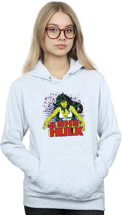 Actual product image Womens/Ladies The Savage She-Hulk Hoodie (XL)