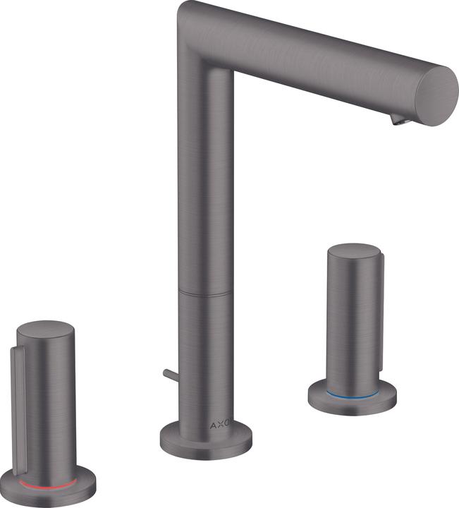 Produktbild Axor 3-Loch-Waschtischarmatur UNO 200 Zerogriff brushed black chrome