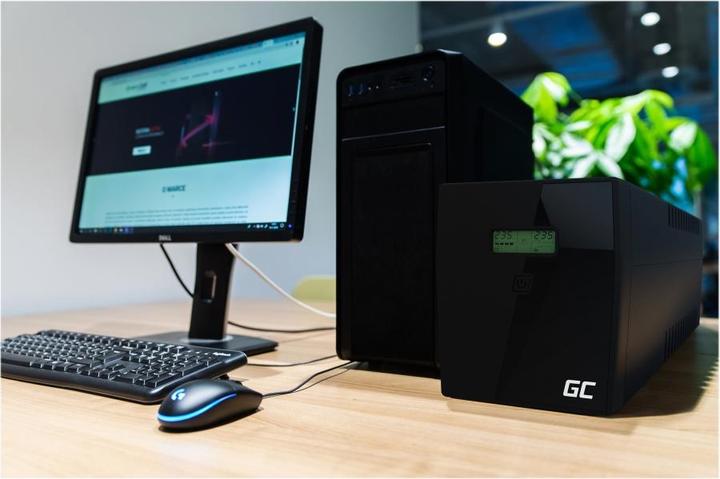 Image du produit GreenCell 2000VA 1400WS Protection contre les surtensions 230V Noir - (Offline) UPS (3000 VA, 1400 W, Standby Onduleur)