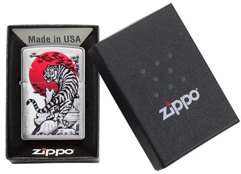 Actual product image Zippo Japan Tiger