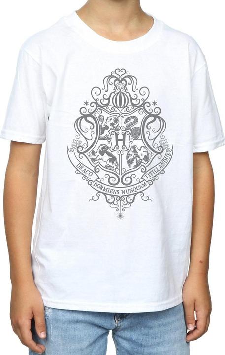 Immagine prodotto Hogwarts Draco Dormiens Crest Maglietta Ragazzi (152, 158)