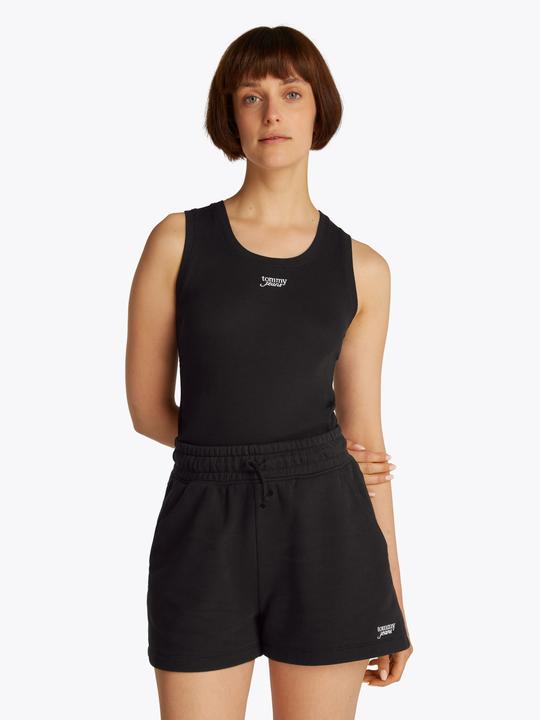 Actual product image Tommy Jeans Tjw Slim Script Rib Tank Top (S)