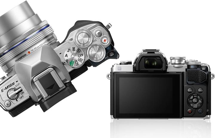 Immagine prodotto Olympus Kit OM-D E-M10 III (14 - 42 mm, 16.10 Mpx, Micro Four Thirds)