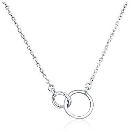 Immagine prodotto JVD Silver Necklace Linked Circles SVLN0333XH20000