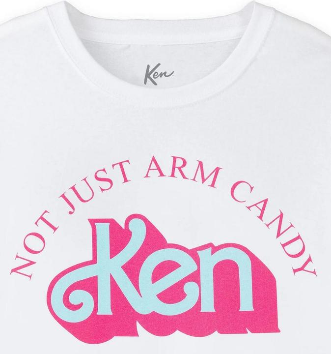 Produktbild Barbie Mens Not Just Arm Candy Ken Retro TShirt mit kurzen Ärmeln (XL)