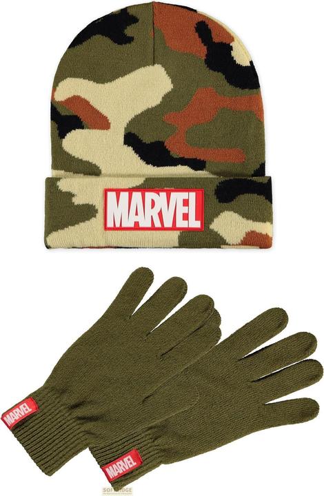 Difuzed MARVEL - Logo - Gift Set Bonnet & Gants