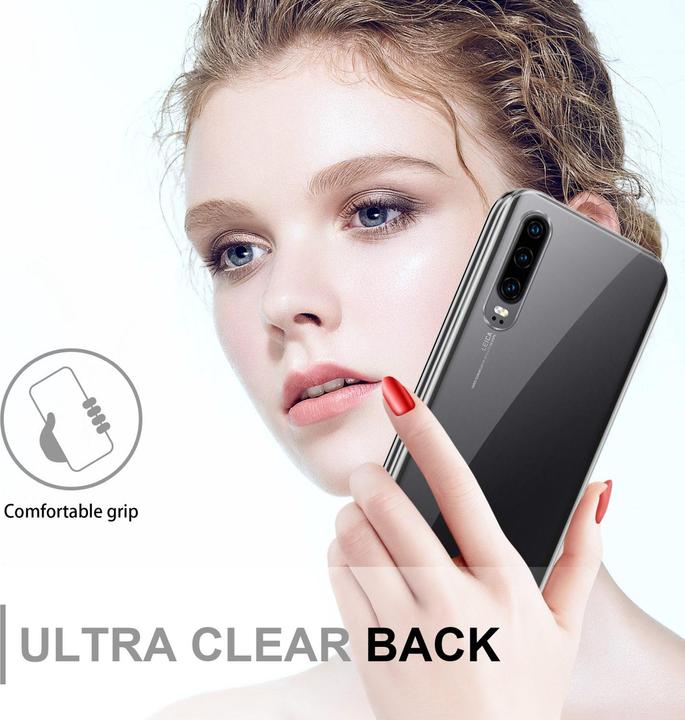 Actual product image Cadorabo TPU Hull 360 Degree Case (Huawei P30)