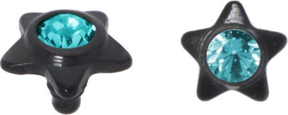 Black, Turquoise