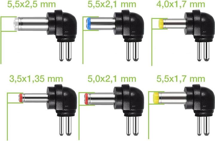 Produktbild Techly Universal 12W AC/DC Power Supply