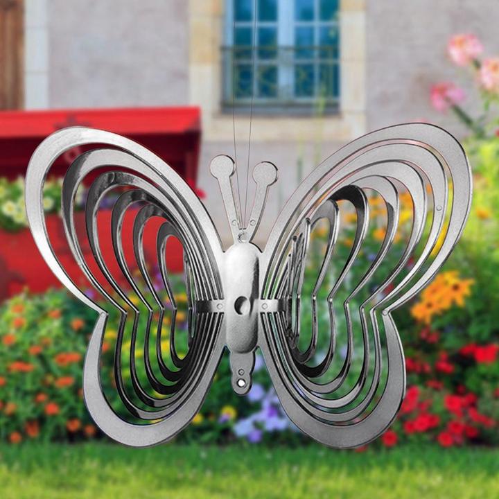 Produktbild JTI Rotierende und reflektierende Windspiele - Schmetterling